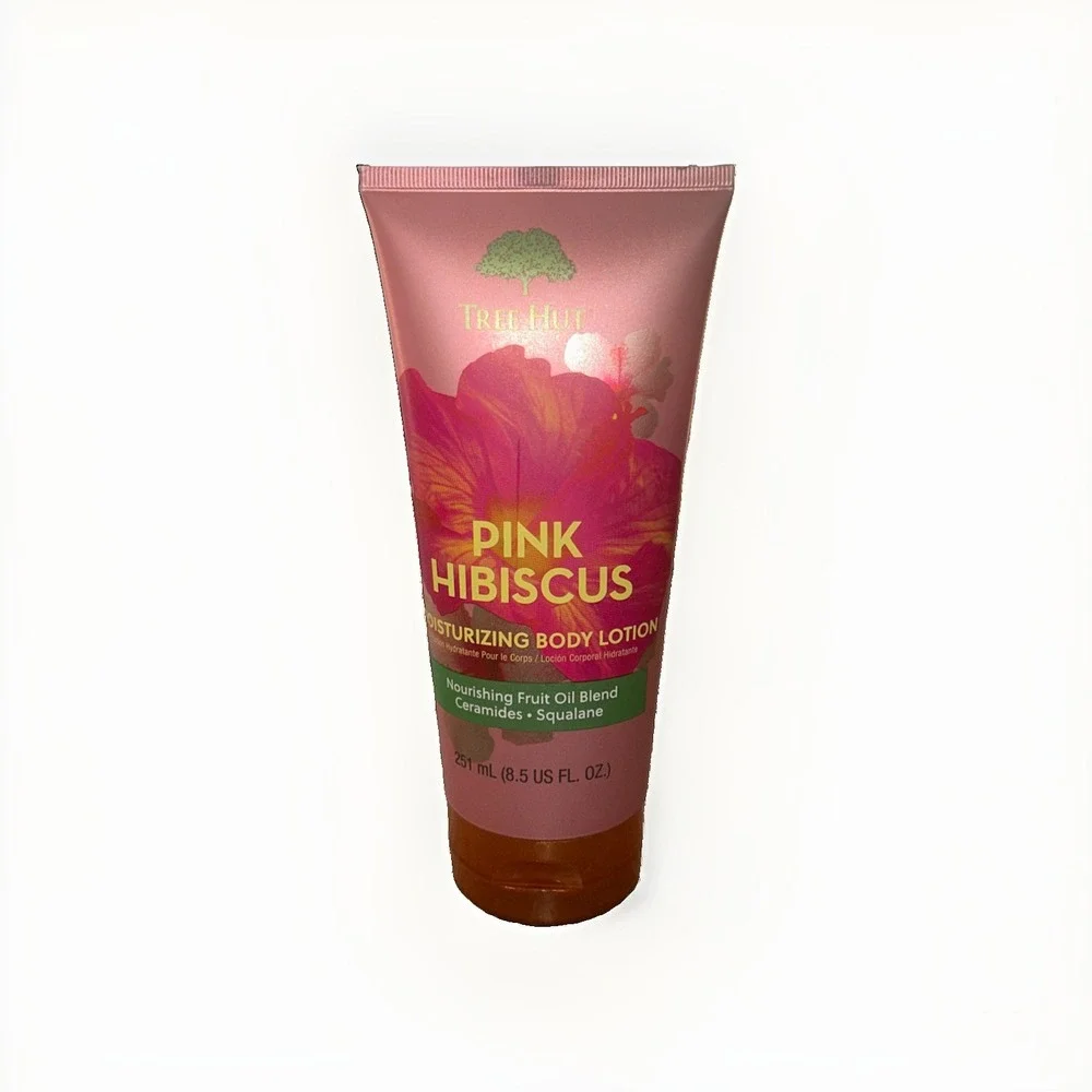 Tree Hut PINK HIBISCUS Moisturizing Body Lotion, 8.5 oz
